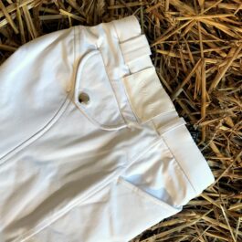 Pantalon d’équitation Blanc Homme – Extra Grip- Lamicell